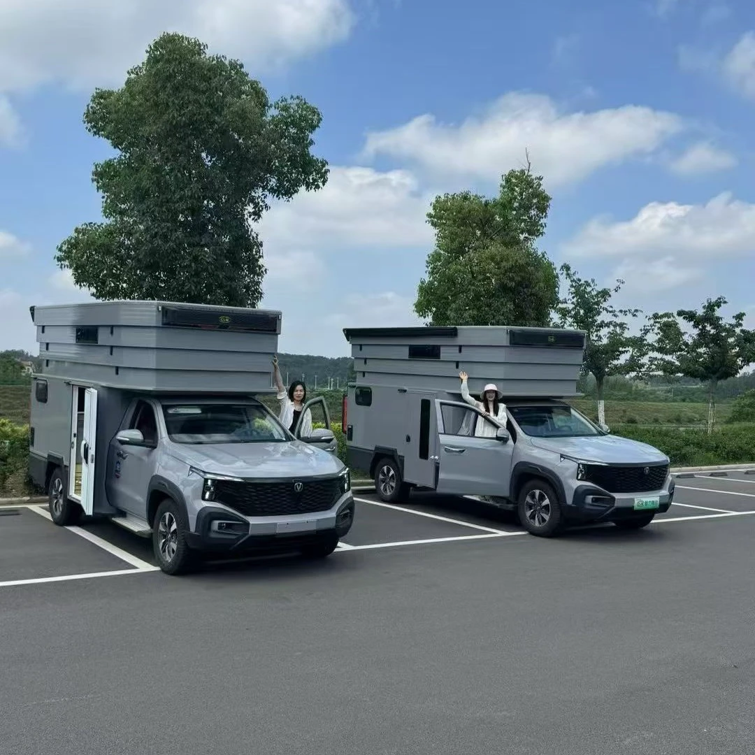 Remolque de viaje Changan pickup Hunter de nueva energía con tracción a las cuatro ruedas