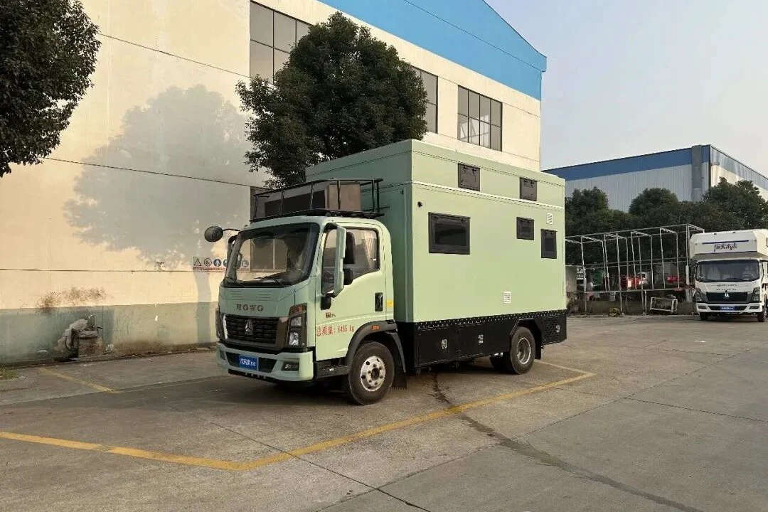 Caravana de estilo cabin modular emergente de Shagawa de Sinotruk